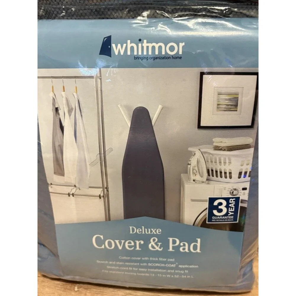 Whitmore Deluxe Ironing Board Cover & pad Blue